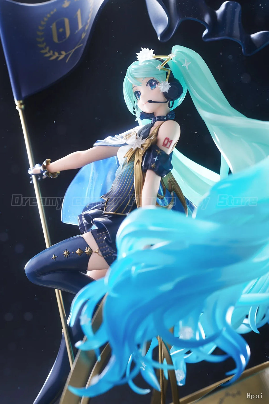 【In Stock】WING Spiritualale Piapro Characters Hatsune Miku Birthday 2022 Polaris Ver. 1/7 Scale Anime Figure Model