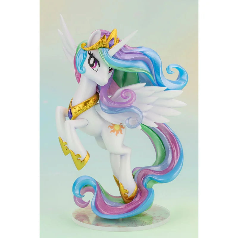 KOTOBUKIYA Original My Little Pony Anime Figure Princess Celestia Action Figure Toys for Kids Gift Collectible Model Ornaments
