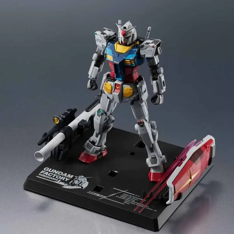 Bandai Original Model Kit  Superalloy CHOGOKIN RX-78F00 GUNDAM Anime Action Figure Model Toy Robot Gift for Boys 200mm
