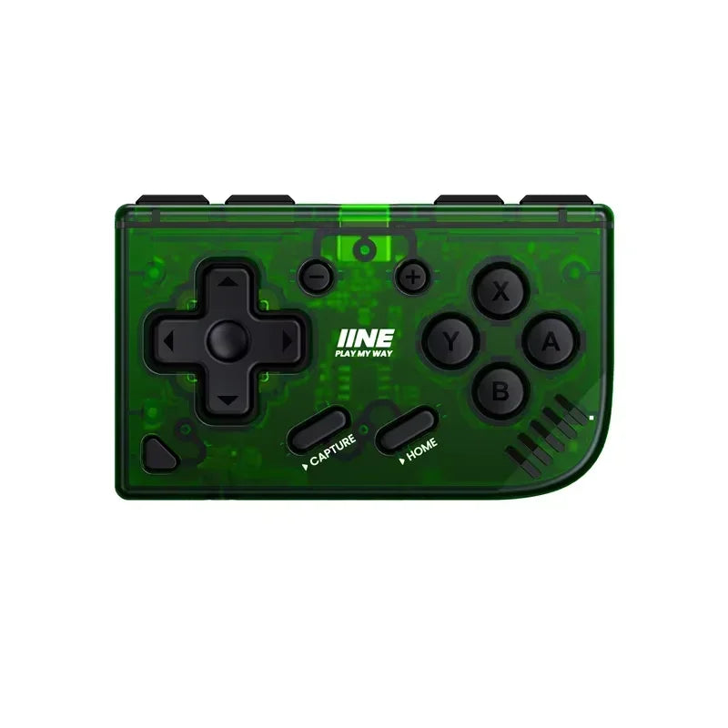 IINE Mini Retro Ananke Controller/ Turbo Function Interchangeable Joystick D-Pad Multi-Platform Controllers Handheld Game Custom