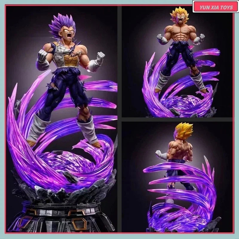 Dragon Ball 32cm Vegeta Iv Action Figure Super Saiyan Model Anime Peripheral Statue Ornament Collection Desktop Display Gift Toy