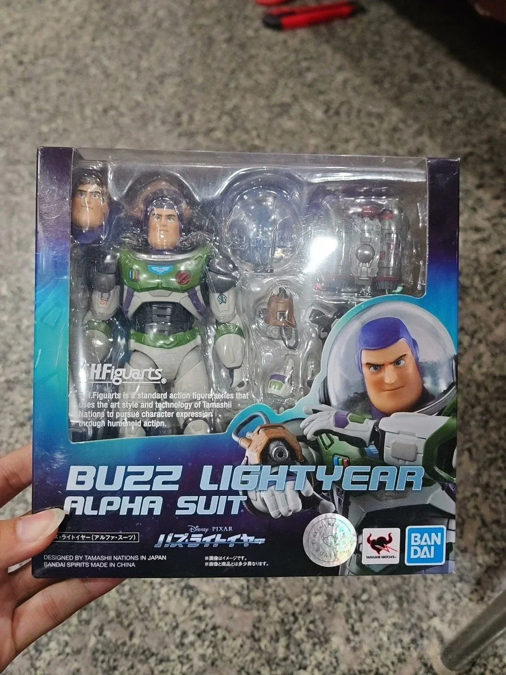 Bandai Shfiguarts Original Buzz Lightyear Alpha Set Toy Story Collectible Model Gift in Stock