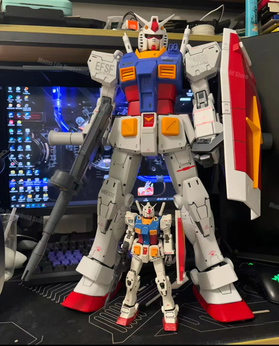 In Stock FANG DA JING Model 1/35 HG RX-78-2 original 7802 Assembly Model Kits Anime Action Figure Robot Plastic Model Gifts Toys