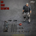 Patriot Studio 1/12 Handsome Red Beret Instructor Männlicher Soldat Komplettes Set Passend für 6-Zoll-Actionfigur Modell mit Bogen-Pfeil-Ausrüstung