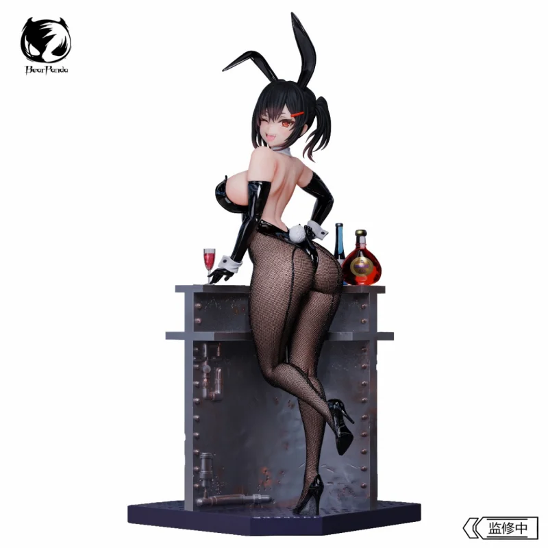 Bearpanda Bunny Girl Asanagi Rin Xiya Temperature Paint & 3d Crystal Eye & Creative Scene Models Anime Toy Birthday Gift