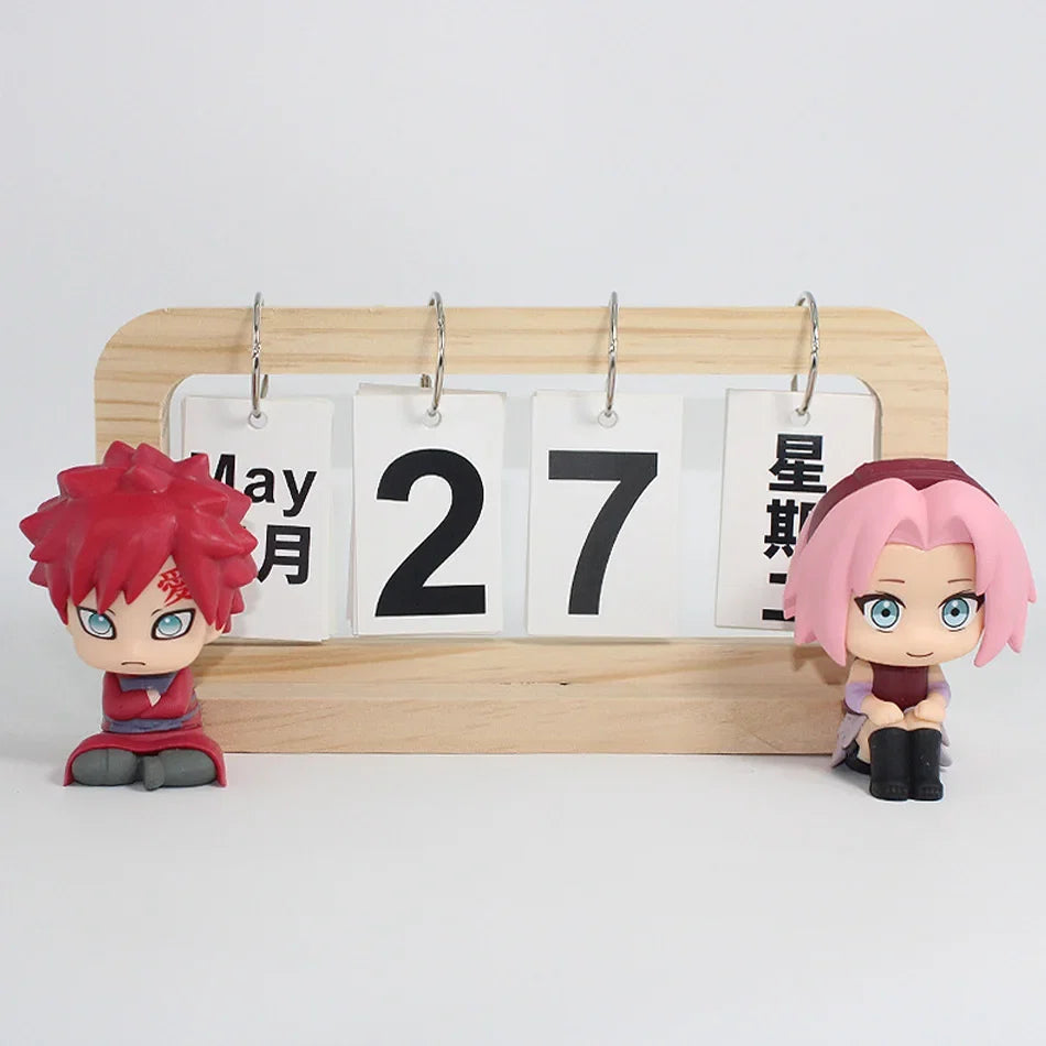 New 10CM Naruto Anime Figure Uzumaki Naruto Kakashi Uchiha Sasuke Itachi Cute Toys Q Figurals Action Figurine Model Model Gift