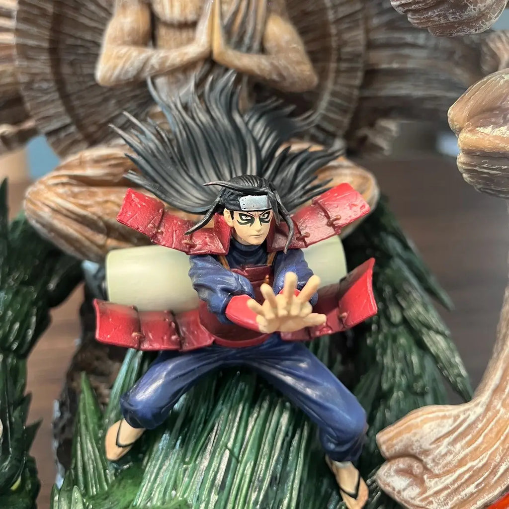 35cm New NARUTO Anime Figure Senju Hashirama Peripheral PVC Model Collect Statue Desktop Decoration Ornaments Birthday Gifts Toy