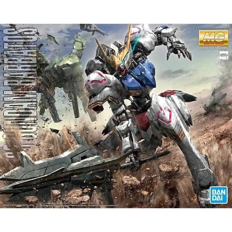 Bandai 1/100 Mg Barbatos Fourth Form Iron-Blooded Orphans Gundam Modellbausatz Gundam Mecha-Krieger Figur Garage Pädagogisches Spielzeug