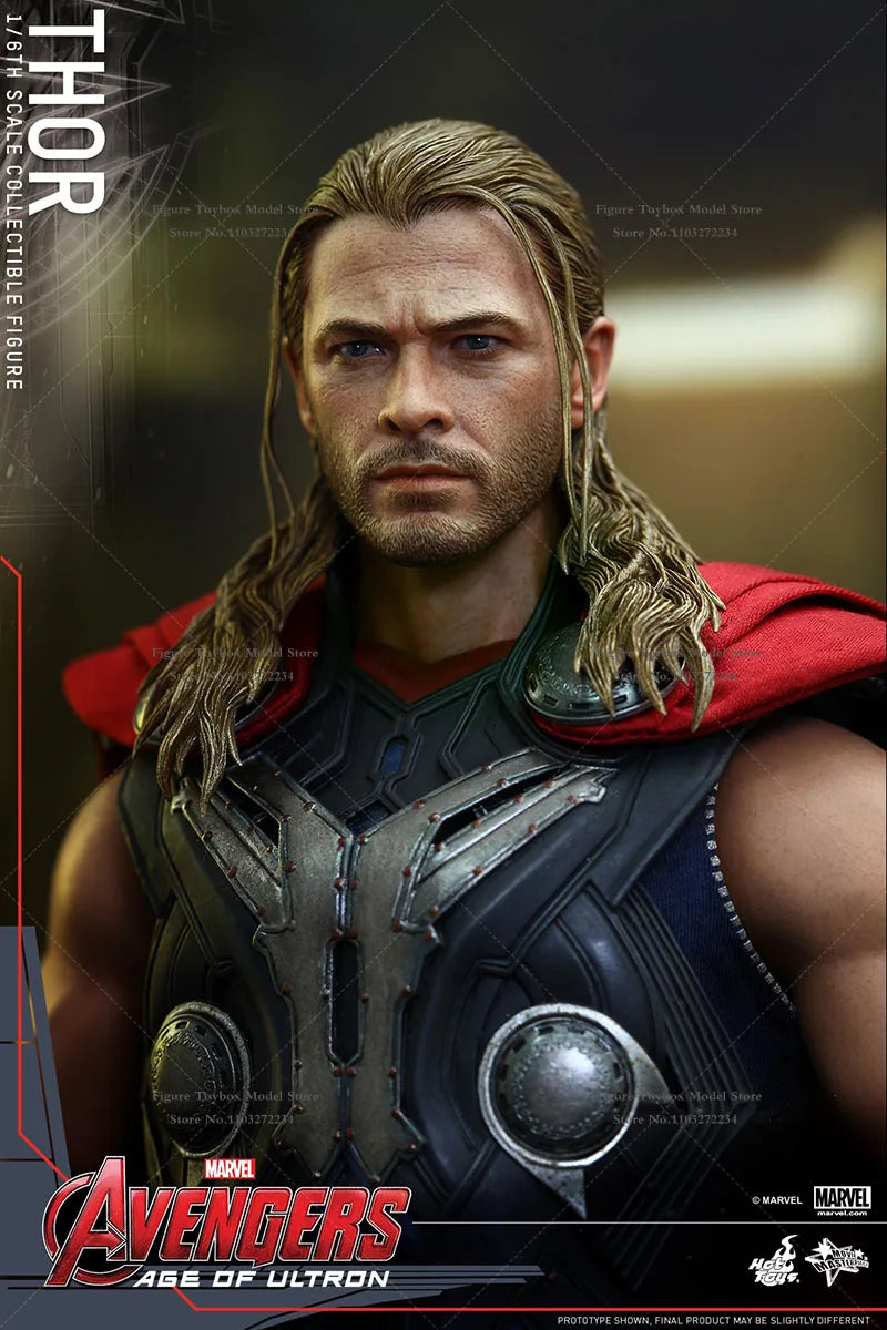 HOTTOYS HT MMS306 1/6 Collectible Thor 4.0 Action Figure Marvel Avengers Age of Ultron Movie 12" Full Set Fans Model Dolls