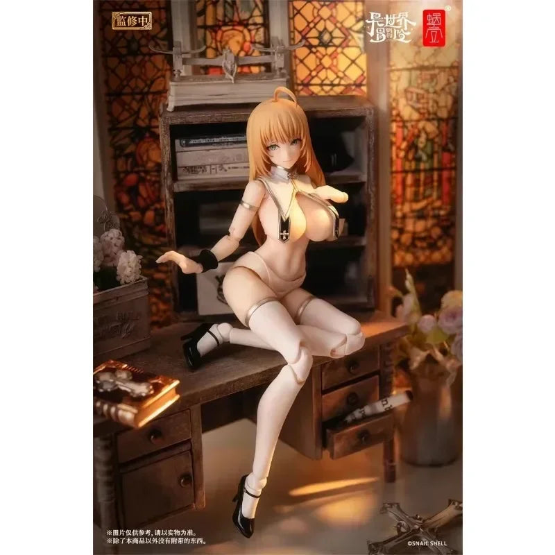 In Stock Snail Shell Succubus Lustia RPG-01 Muse Asdo RPG-02 Nun Sister 1/12 Anime Action Figure Model Toys Gifts