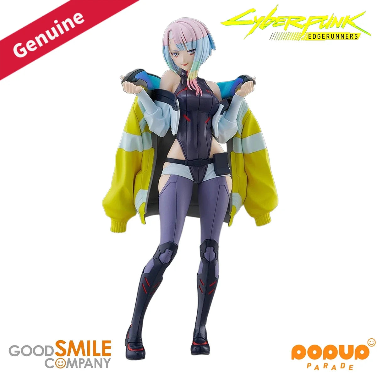 Original Genuine Good Smile Company Prepainted Pop Up Parade Cyberpunk: Edgerunners Lucy L H=225mm Model Figure Decoration Gift