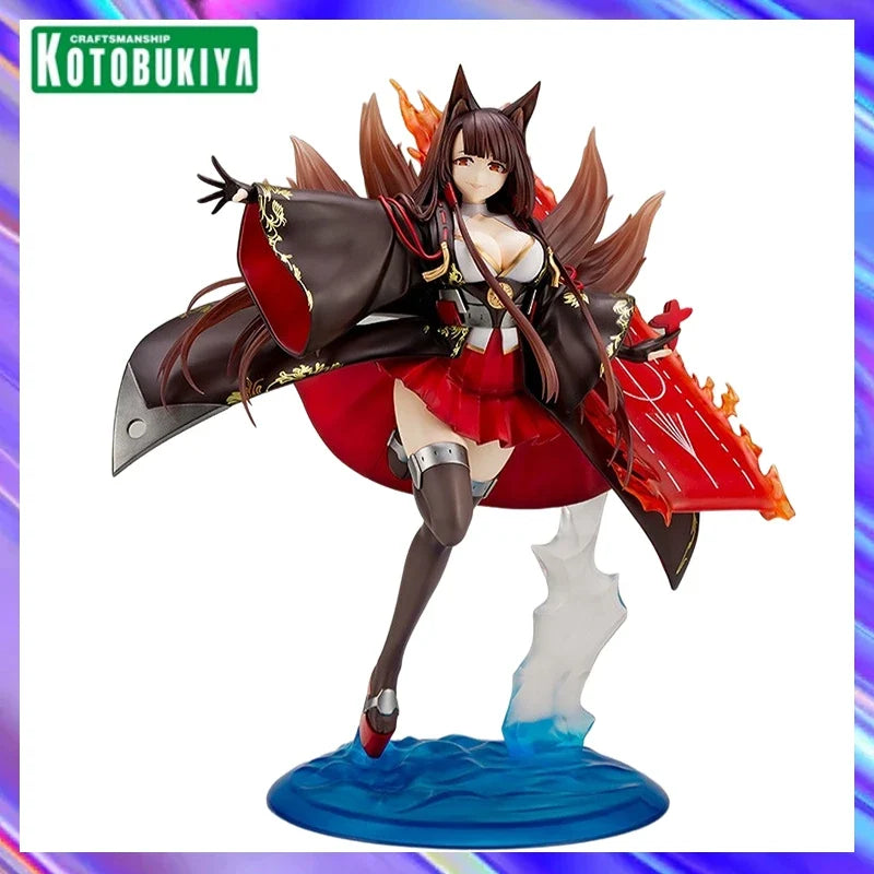 Original in Stock KOTOBUKIYA Azur Blue Route IJN Akagi 1/7 Figures Model Toys Collection Gift Ornaments
