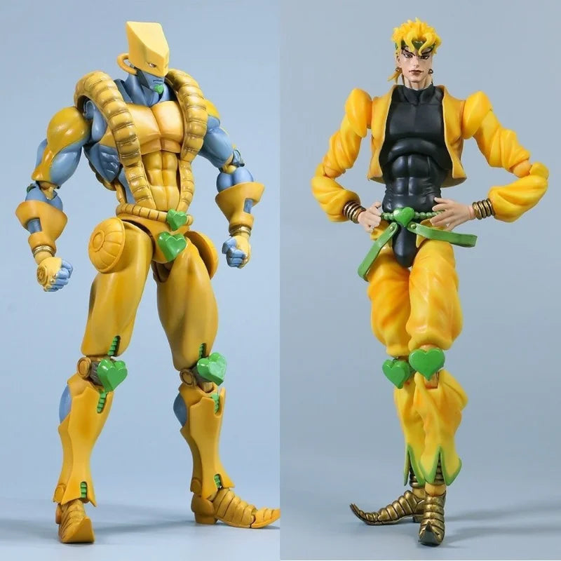 Anime Jojos Bizarre Adventure Part III Dio The World Super Action Statue Big Figure PVC Model Collection Desk Decoration Gift