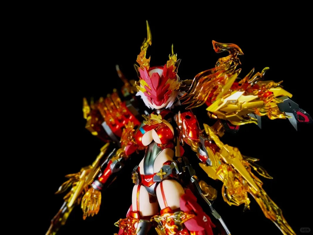Original Kotobukiya Megami Device AUV SUSANOWO GUREN in Stock Anime Collection Figures Action Assemble Toy Gift for Children