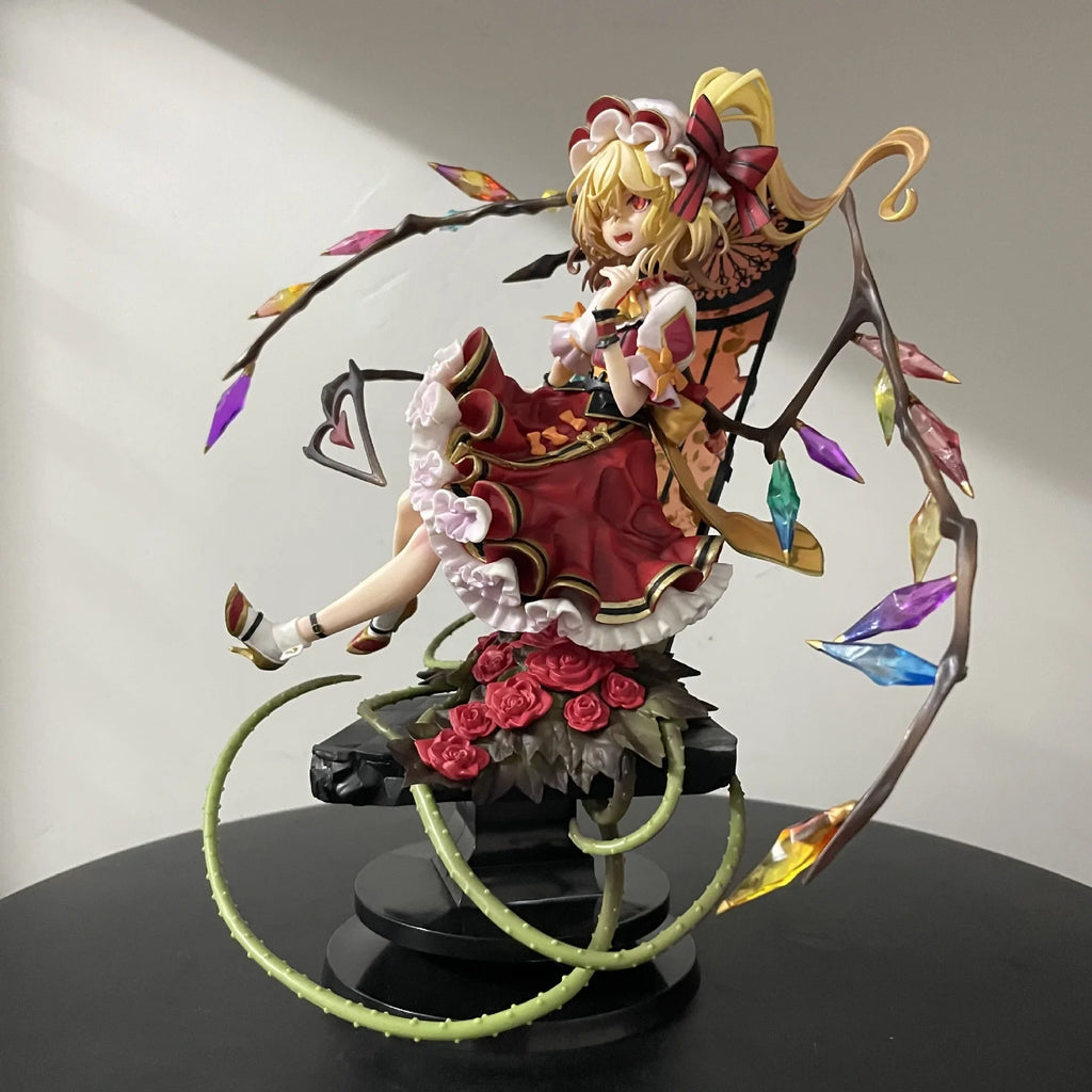 31cm Touhou Project Flandre Scarlet Anime Girl Figure Alter Remilia Scarlet Action Figure Sakuya Izayoi Figurine Model Doll Toys