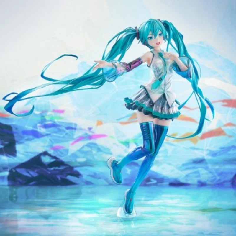 In Stock Genuine GOOD SMILE COMPANY Vocaloid  Hatsune Miku 1/4 Eternal Stream Collection Series Model Cartoon Character Kawaii