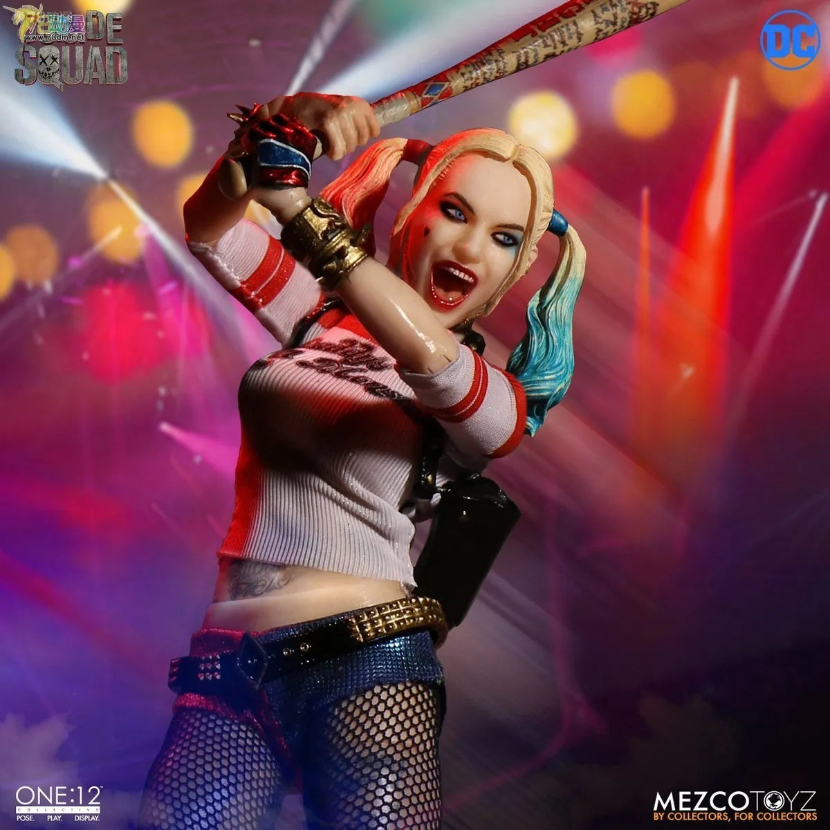 Mezco Toyz Original 1/12 Collective Suicide Team Halle Quinn Action Figure Model Toys Movable Model Ornaments Gifts for Boys