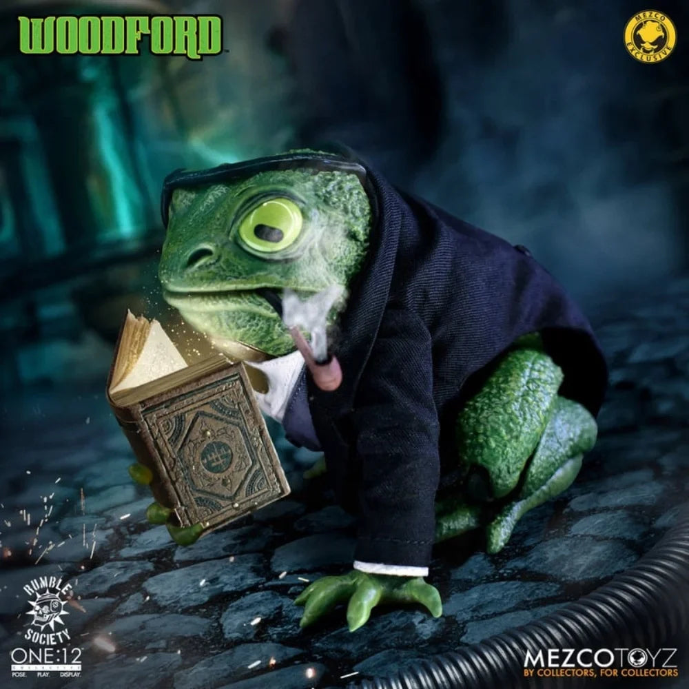 Original In Stock Mezco One: 12 1/12 Scale Soldier Frog Butler Woodford Full Set 6inch Action Figure Model For Hobby Collection