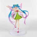 18CM Anime Hatsune Miku Four Seasons Series Spring Spirit Kawayi Dress Dress Up Model Toy Gift Collection Action Figure PVC