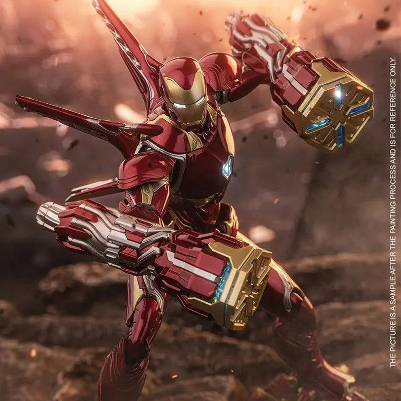 Original Morstorm E-Model Iron Man Mk50 Deluxe Edition Action Figure 1/9 Scale Assembly Model Set Figurine Pvc Statue