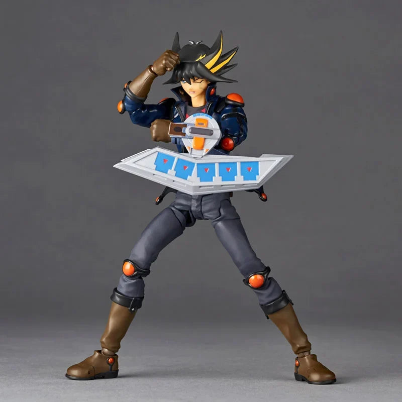 In Stock Original KAIYODO Revoltech Yu Gi Oh 5D's Yusei Fudo Anime Action Collection Figures Model Toys