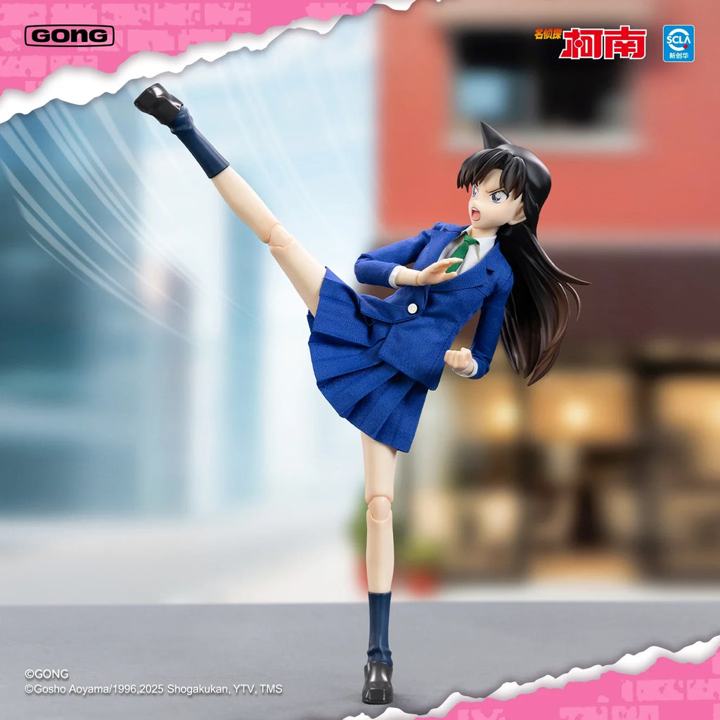 GONG Detective Conan 1/8 Conan Edogawa Rachel Moore Action Figures Common People Doll Joint Movable Collection Anime Toys Gift
