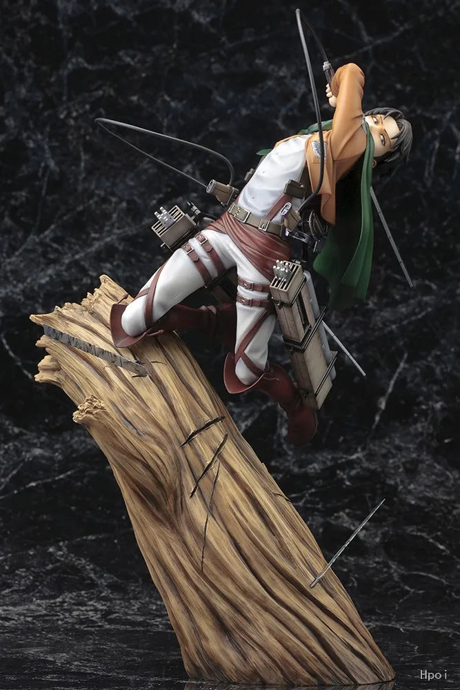 Original in Stock KOTOBUKIYA ARTFX J Attack on Titan Levi Ackerman 1/8 Figures Model Toys Gifts Collection Ornaments