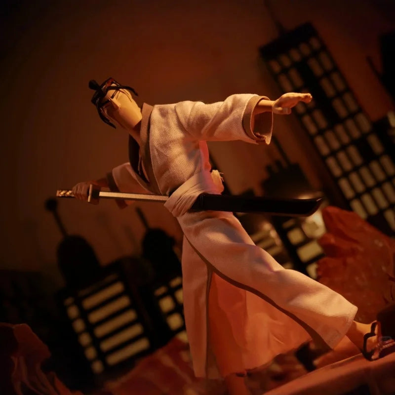 Mezco Toyz Samurai Jack One 12 Collective 6 Zoll bewegliche Actionfigur Deluxe Version Animationsfilm Sammlerstück auf Lager