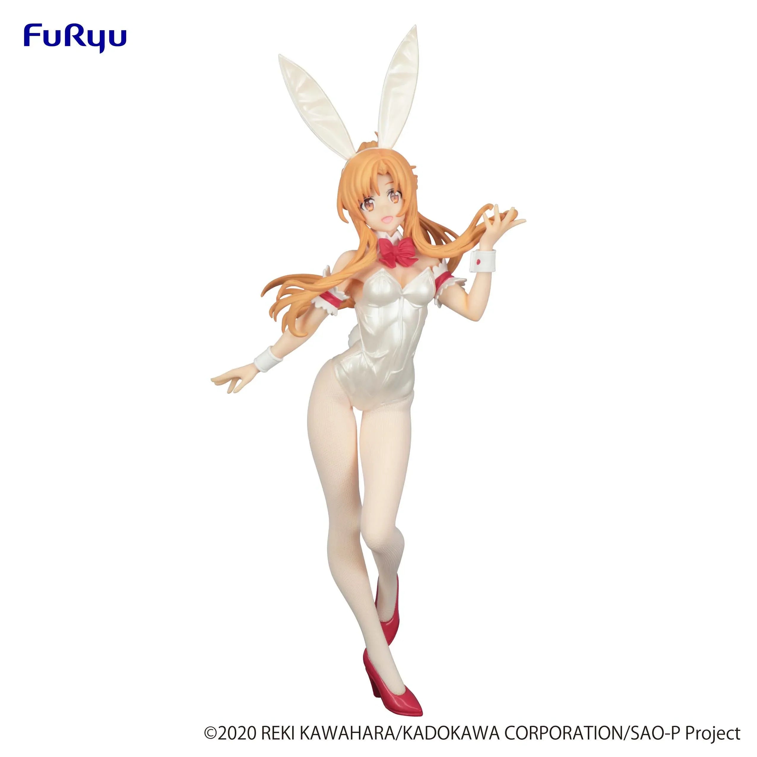 In Stock FuRyu BiCute Bunnies Sword Art Online Yuuki Asuna Bunny Girl Desktop Cute Anime Action Figure Toy Gift Model Collection