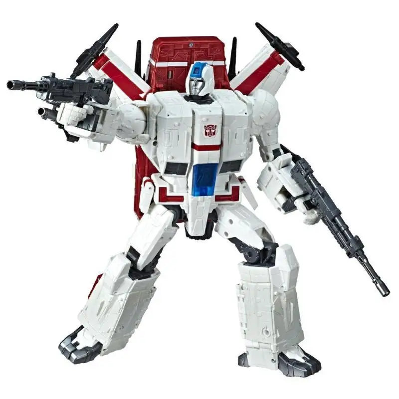 Reprint-Transformers Toys Generations War for Cybertron Commander WFC-S28 11-inch Jetfire Action Figure Toy- Siege Chapter