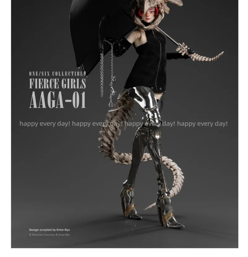 NEW Spot BC Fierce Girls Series 1/6 Royal City Guard AAGA-01 Mobile Soldier Action Figure Collection Gifts