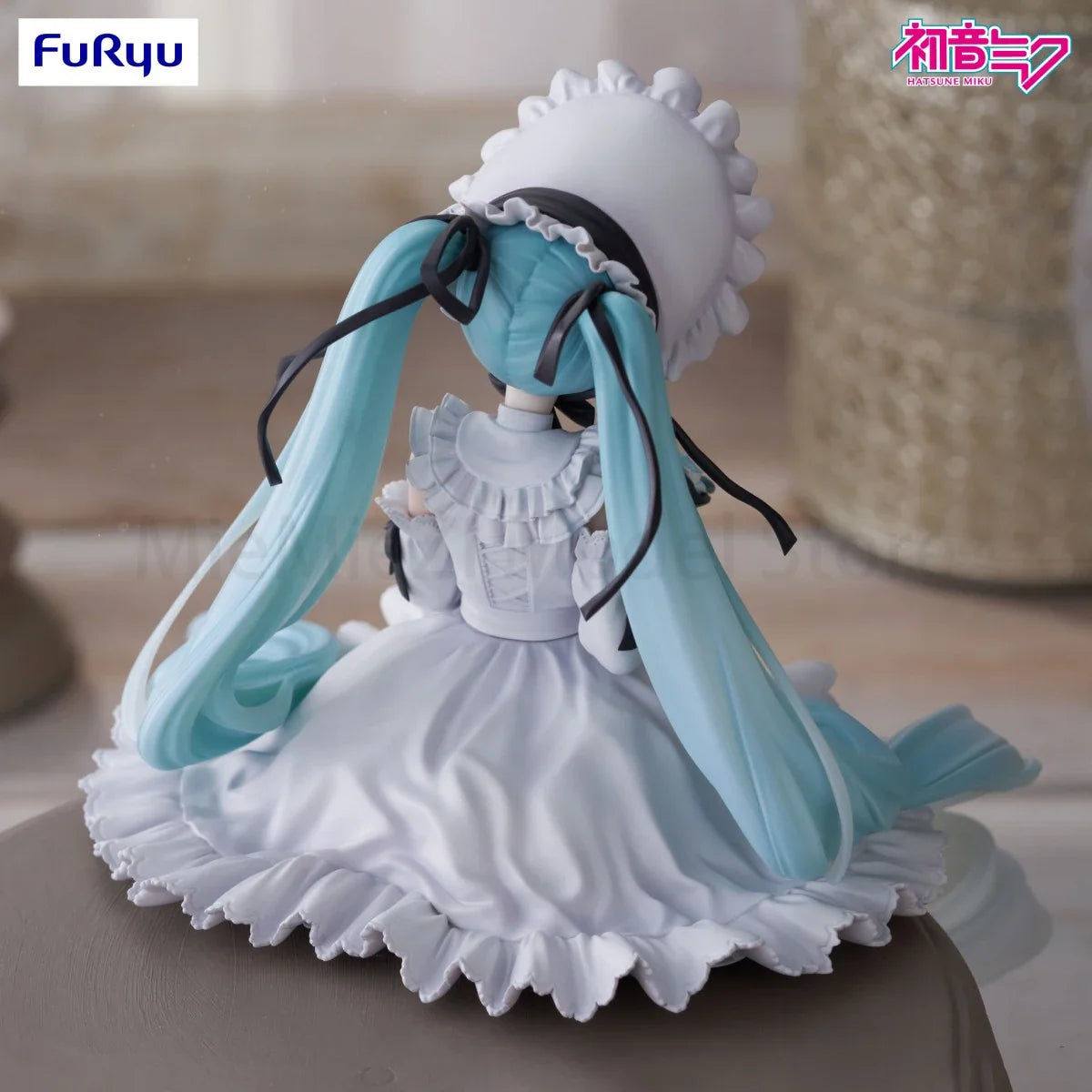 Original Genuine FuRyu Prepainted Noodle Stopper Figure Piapro Characters Hatsune Miku Vintage Doll H=150mm Garage Kit Model