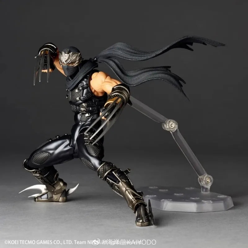In Stock Original KAIYODO Ninja Gaiden Amazing Yamaguchi Revoltech NR052 Ryu Hayabusa 6 Inch Action Figure