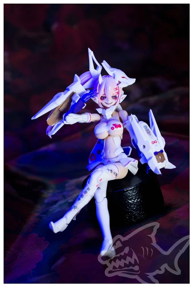 [No Figure] SH STUDIO DC03 DC04 1/12 Female Frame Arms Girl Coral Reef Water Decals Accessories For 6in Action Figure Model