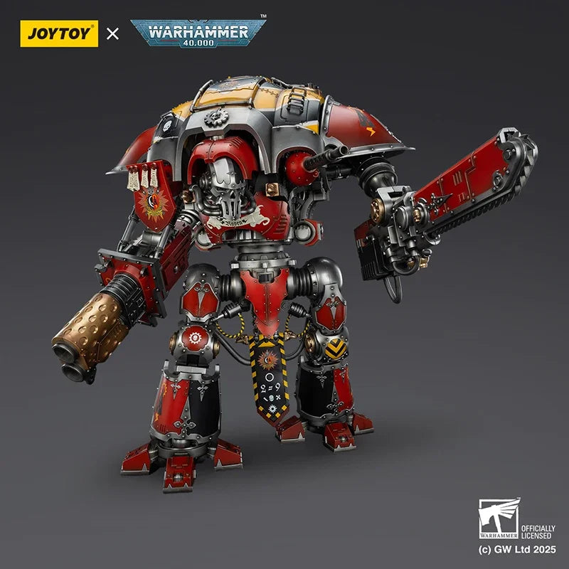 JOYTOY Warhammer 40K Action Figure Scale 1/18 Imperial Knight Raven Family Ranger Knight Figurine Model Collection Toy Boy Gift