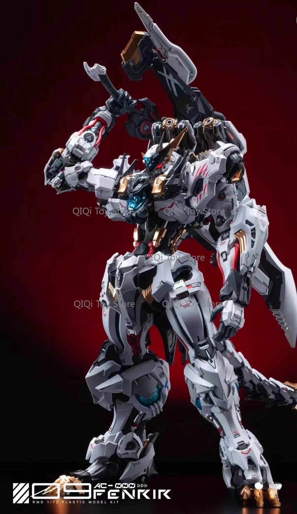 Auf Lager Infinite Nova Fenrir Infinite Dimension 1/72 Mecha zusammengebautes Modell