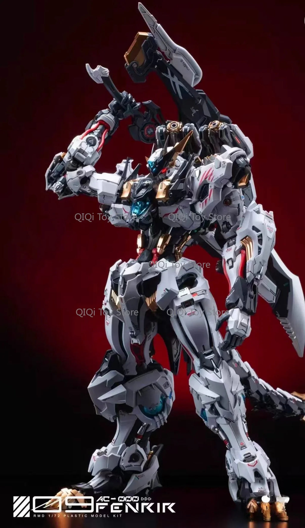 In stock Infinite Nova Fenrir Infinite Dimension 1/72 Mecha Assembled Model