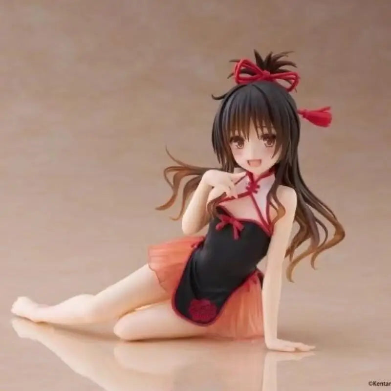 Genuine Original In Stock Taito To Love-Ru Darkness Desktop Cute Yuuki Mikan China Dress Ver Figure Model Collector Figurine Toy
