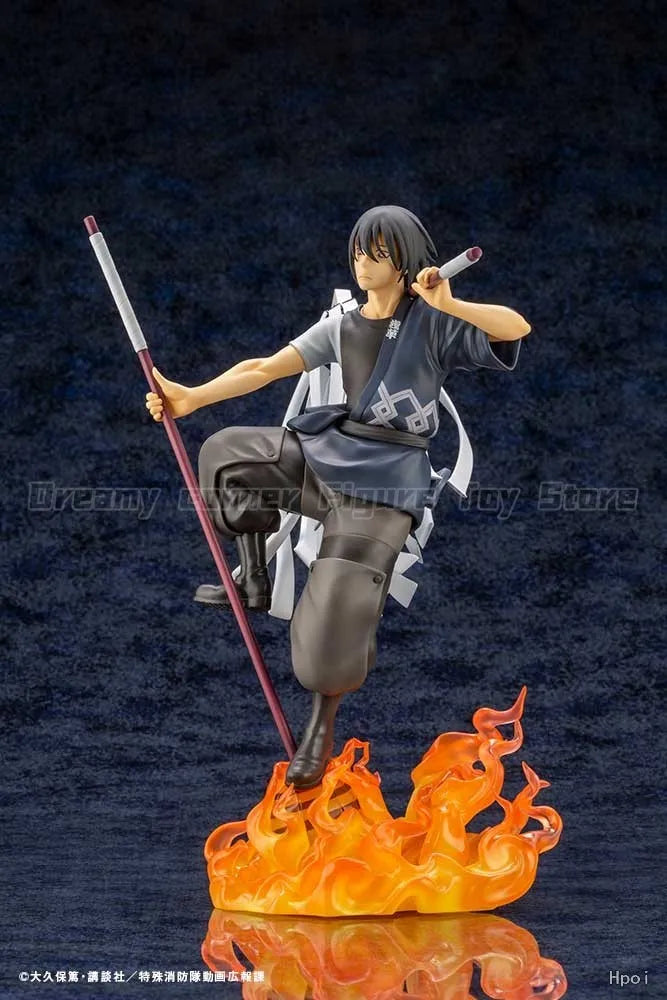 【In Stock】Original KOTOBUKIYA ARTFX J Fire Force Shinmon Benimaru 1/8 Scale Figure Model Collection Ornament