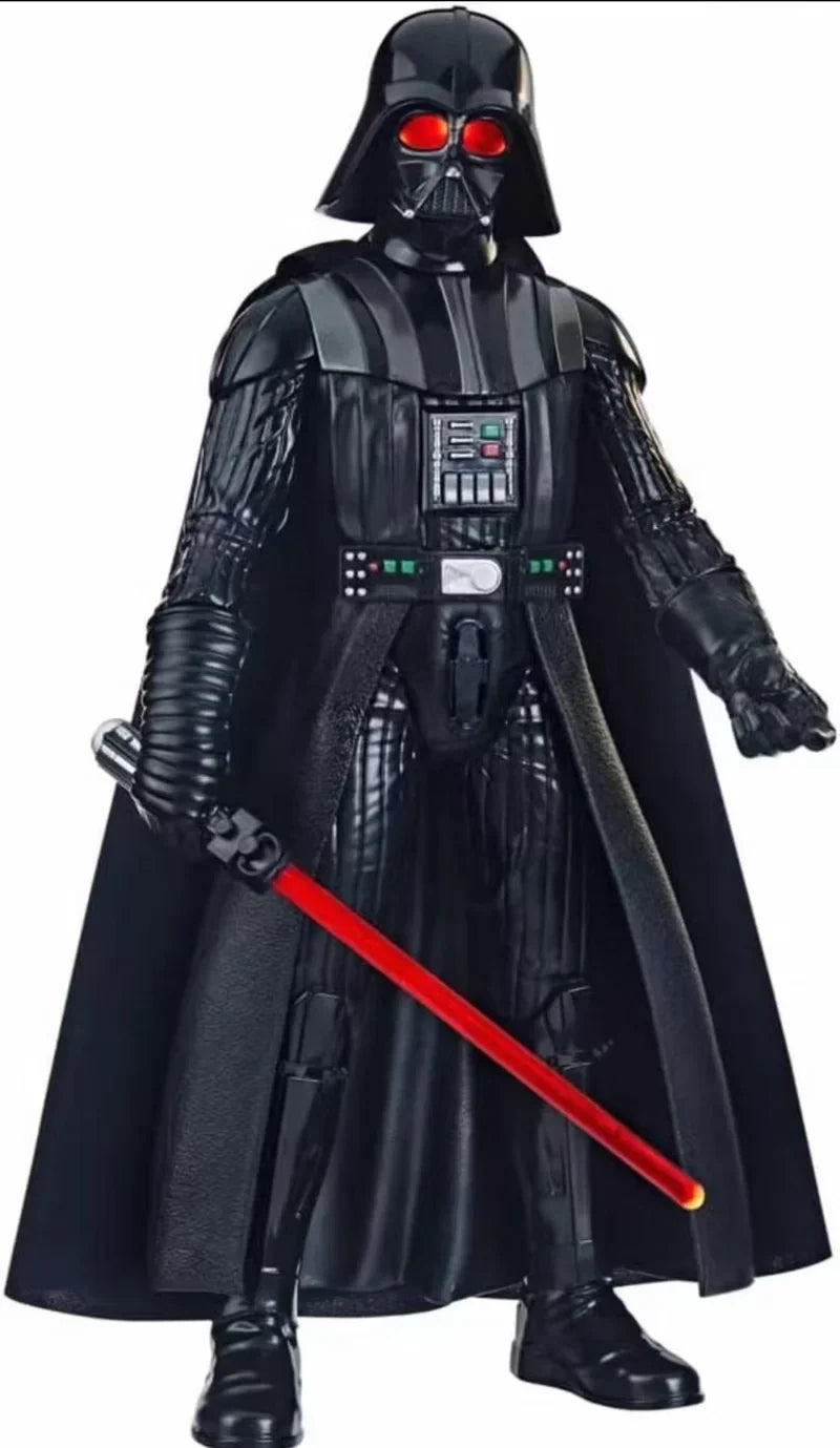 New In Stock 30cm Wars Anime Figure Darth Vader Emit Light And Sound Action Figure Desktop Decoration Christmas Surprise Gifts