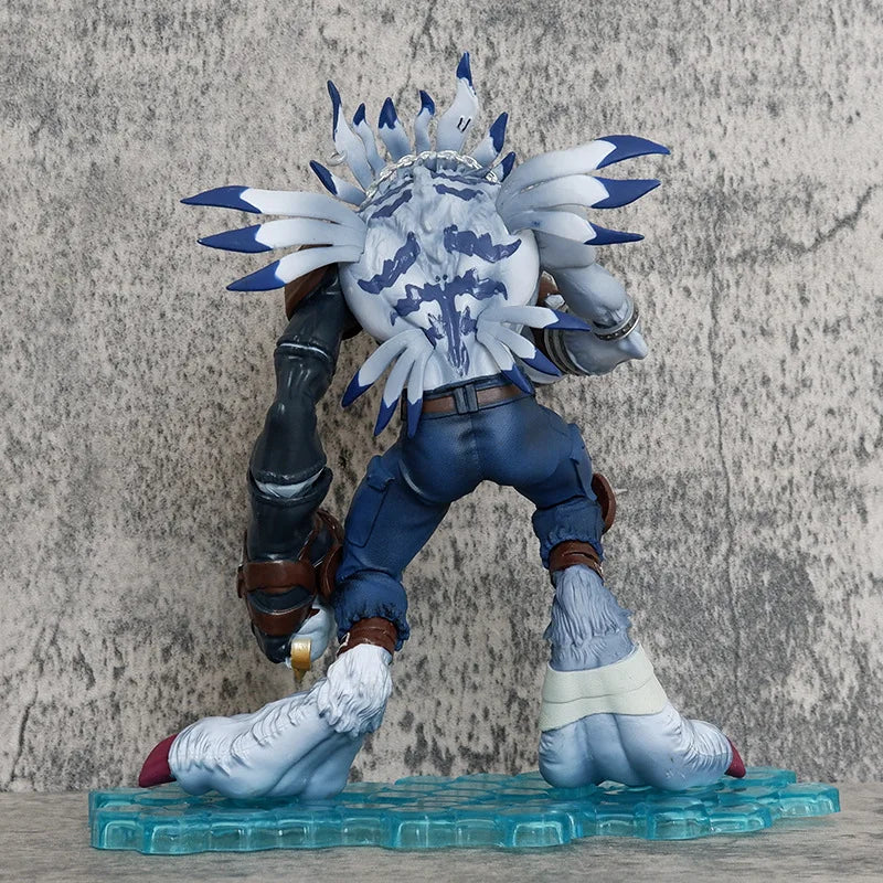 22cm Hot Digimon Adventure Anime Figures Gk Garurumon Action Figure Pvc Figurine Statue Collection Model Doll Toy Gifts For Boys