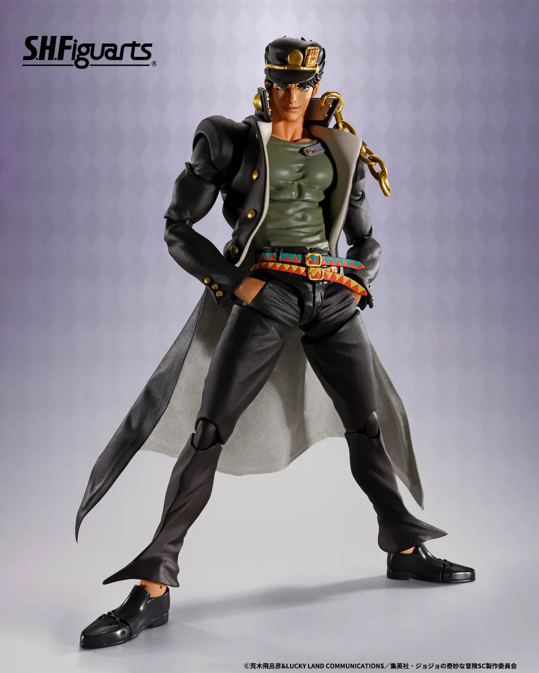 JoJo's Bizarre Adventure Anime Kujo Jotaro S.H.Figuarts Action Figures Model Figurine Original Figuarts Decoration Toys