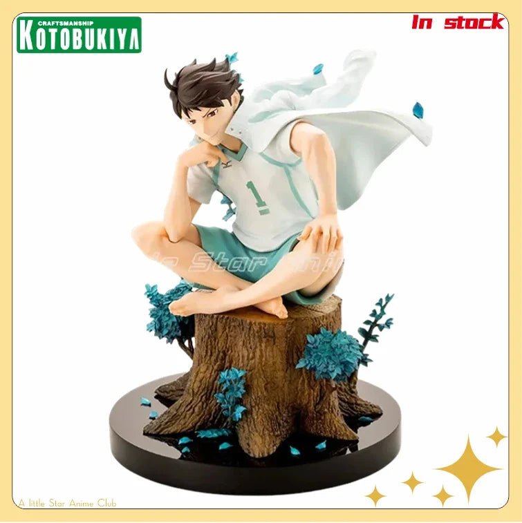 In Stock Original Kotobukiya Haikyuu!! Oikawa Tooru 1/8 PVC Animation Figures Models Collection Gifts Toys