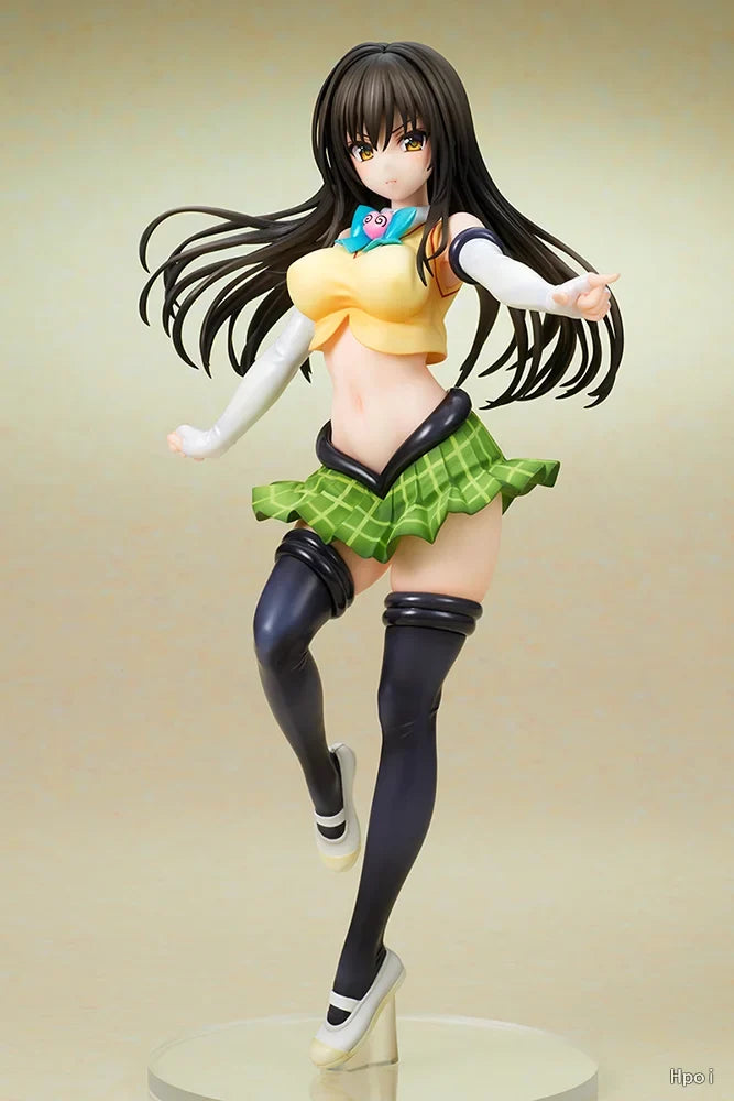 【Pre Sale】Original QuesQ To Love-Ru Darkness Kotegawa Yui Special School Uniform Edition 1/7 Ornament Anime Figure Collection