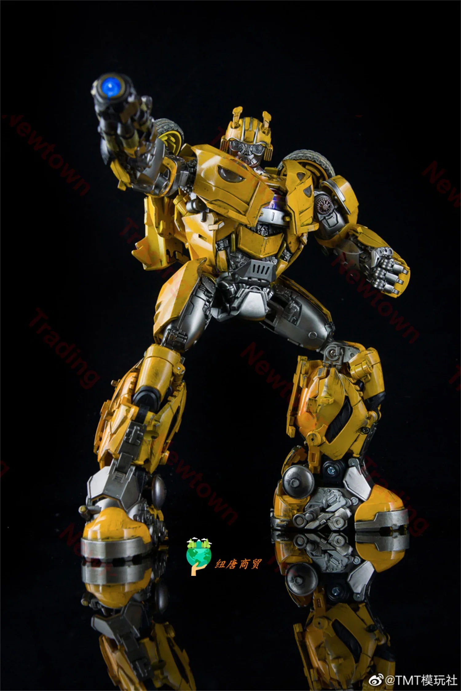 In Stock Transforming Robot Action Figure, Combat Damage Coated, 3A Scale, TMT, TMT-01, TMT01, BEE