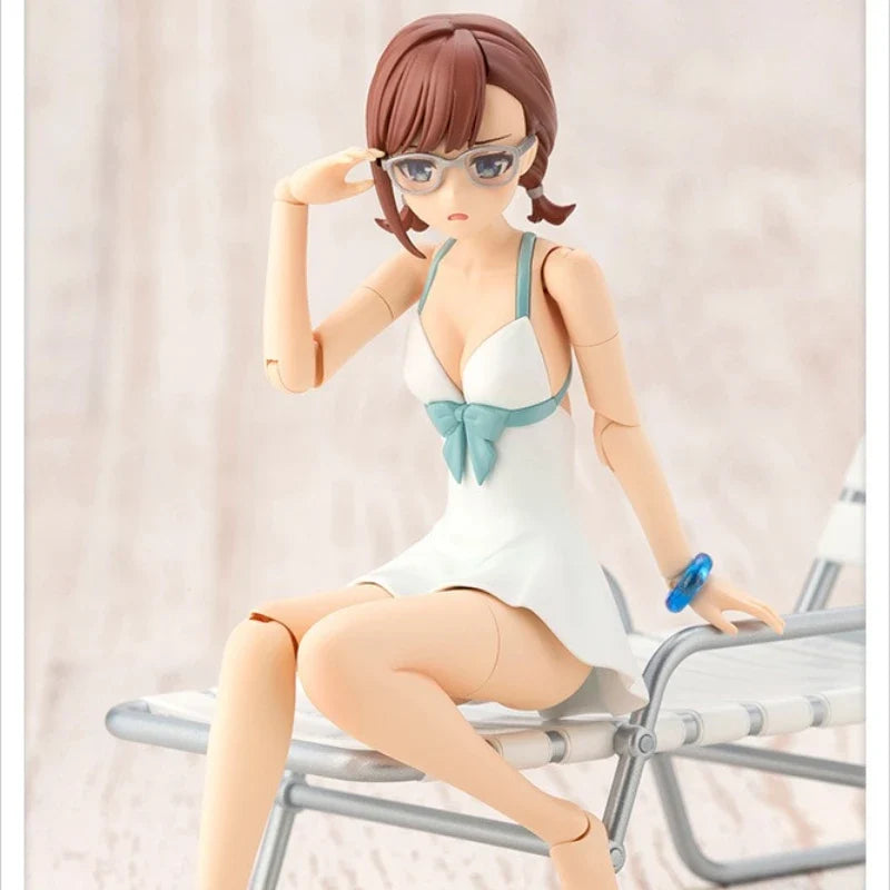 Kotobukiya Original The Garden of Creative Colorful Girls Series Yuri Kotori [Swimsuit]  Action Figure Assembly Toys Model