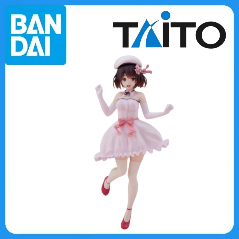 In Stock Genuine TAiTO Saenai Heroine No Sodatekata Kato Megumi Coreful Figure Sakura Dress Ver Anime Figure Garage Kit