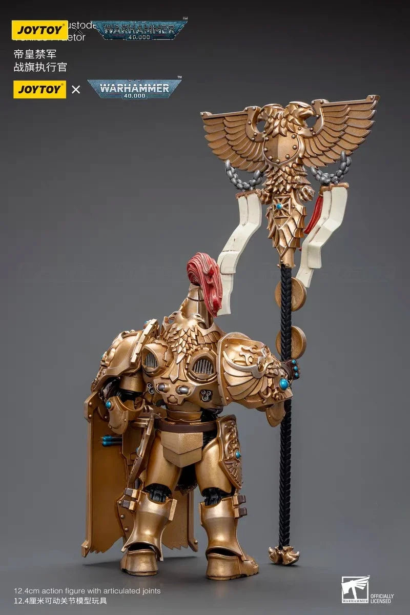 【In Stock】JOYTOY 1/18 Action Figure Warhammer 40K Adeptus Custodes Vexilus Praetor Toys