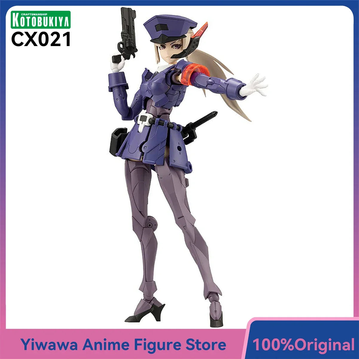 In Stock Kotobukiya CX021 Valiant (MegaloMaria Unlimited Universe) Anime Figure Assembly Model Kit Action Collectible Doll