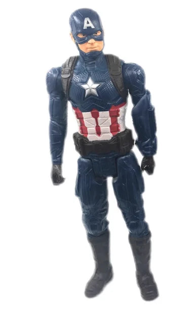 In Stock Movie Avengers Anime 12 Inch Joint Movable Hulk Captain America Action Figure Desktop Ornament Surprise Gift For Fans